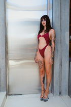 Toxic Bodysuit Rosewood