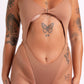 Toxic Bodysuit Mocha Mousse